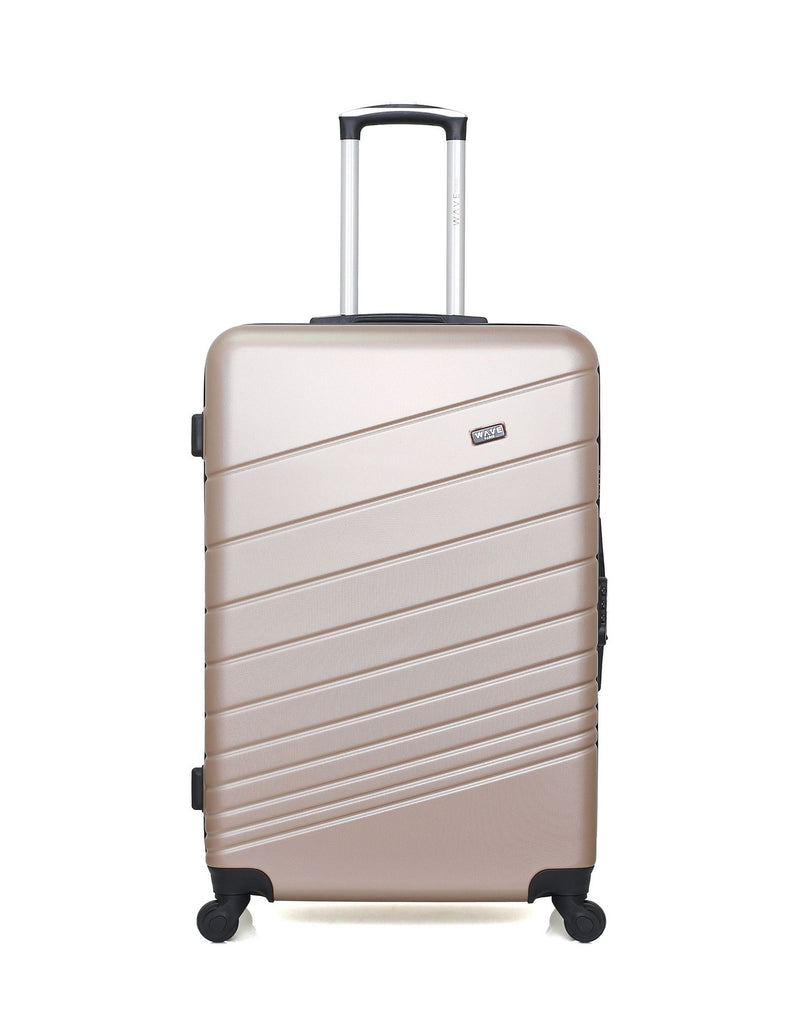 WAVE PARIS - Lot de 3 - Valises grand format, weekend et cabine TIGRE