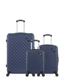 BLUESTAR - LOT DE 3 - Valises grand format, cabine et cabine XXS CITE