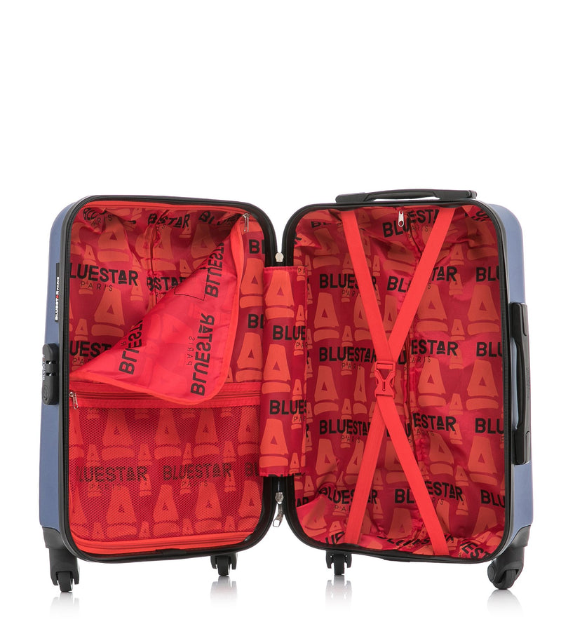 BLUESTAR - Lot de 2 - Valises cabine et cabine XXS BRAZILIA