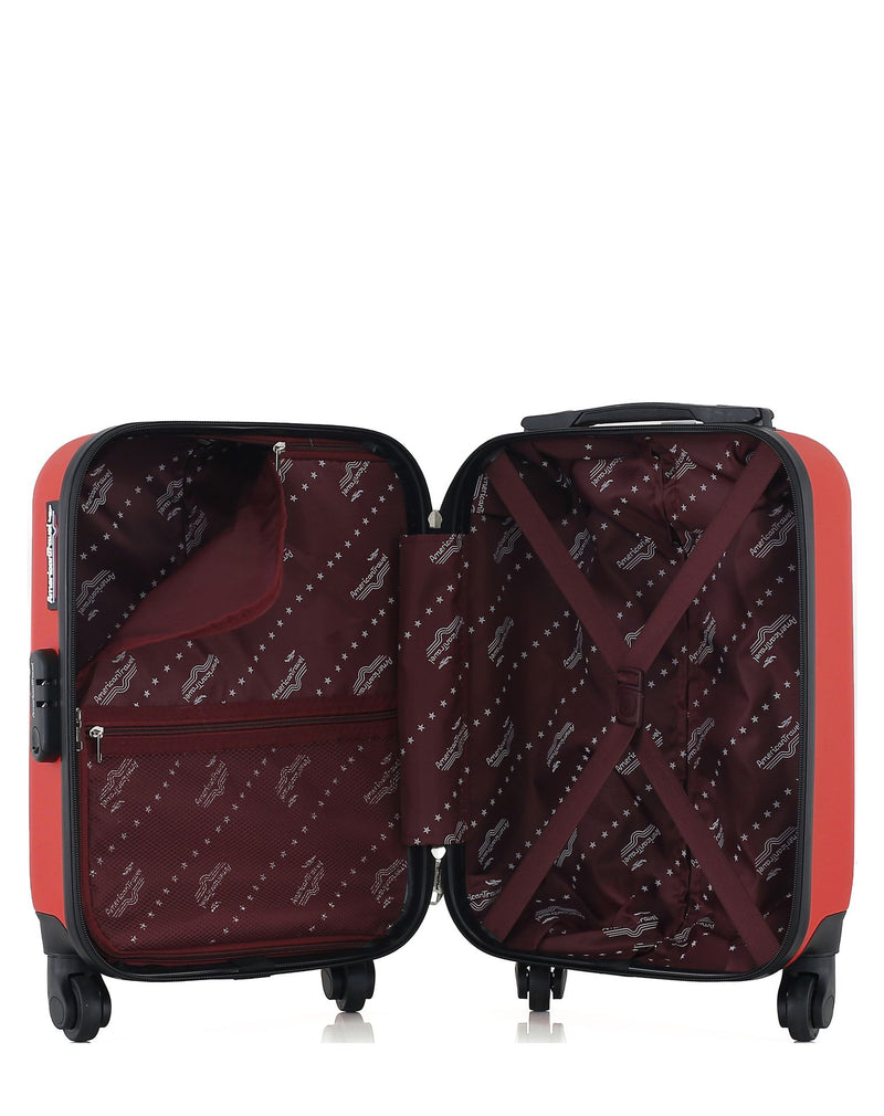 AMERICAN TRAVEL - Valise Cabine XXS BRONX 46 cm 4 Roues
