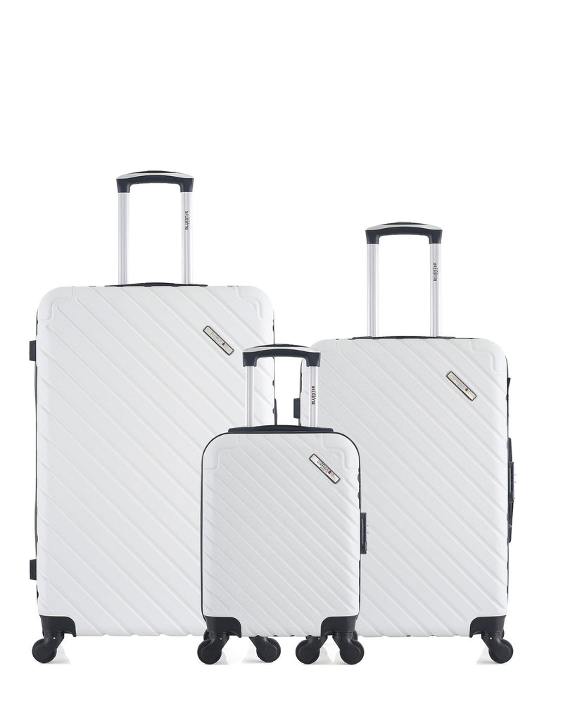 BLUESTAR - LOT DE 3 - Valises grand format, weekend et cabine XXS CITE