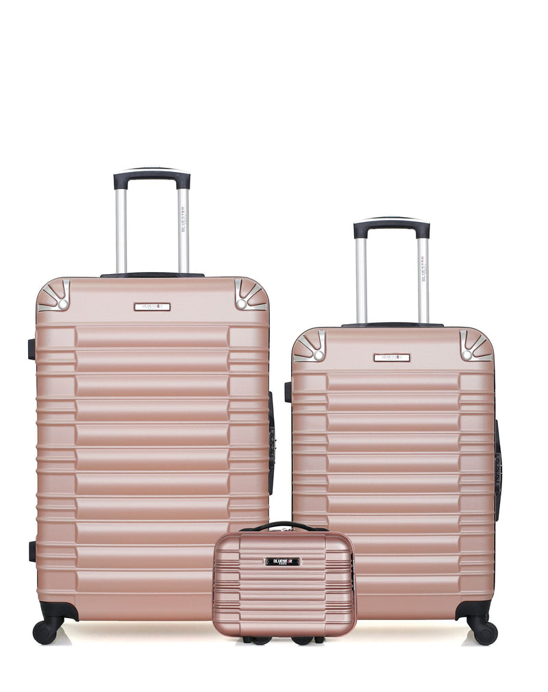 BLUESTAR - LOT DE 3 - Valises grand format, weekend et vanity LIMA