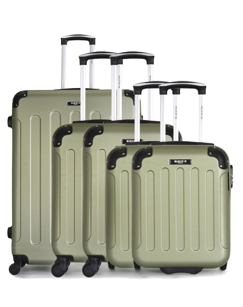 BLUESTAR - Set de 5 Valises MADRID-D 82 cm 4 Roues