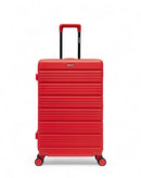 Lot de 4 Valises Rigides Grand Format, Taille Moyenne, Cabine et Cabine XS LUGANO
