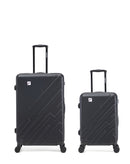 Lot de 2 Valises Rigides Grand Format et Cabine YELLOWSTONE