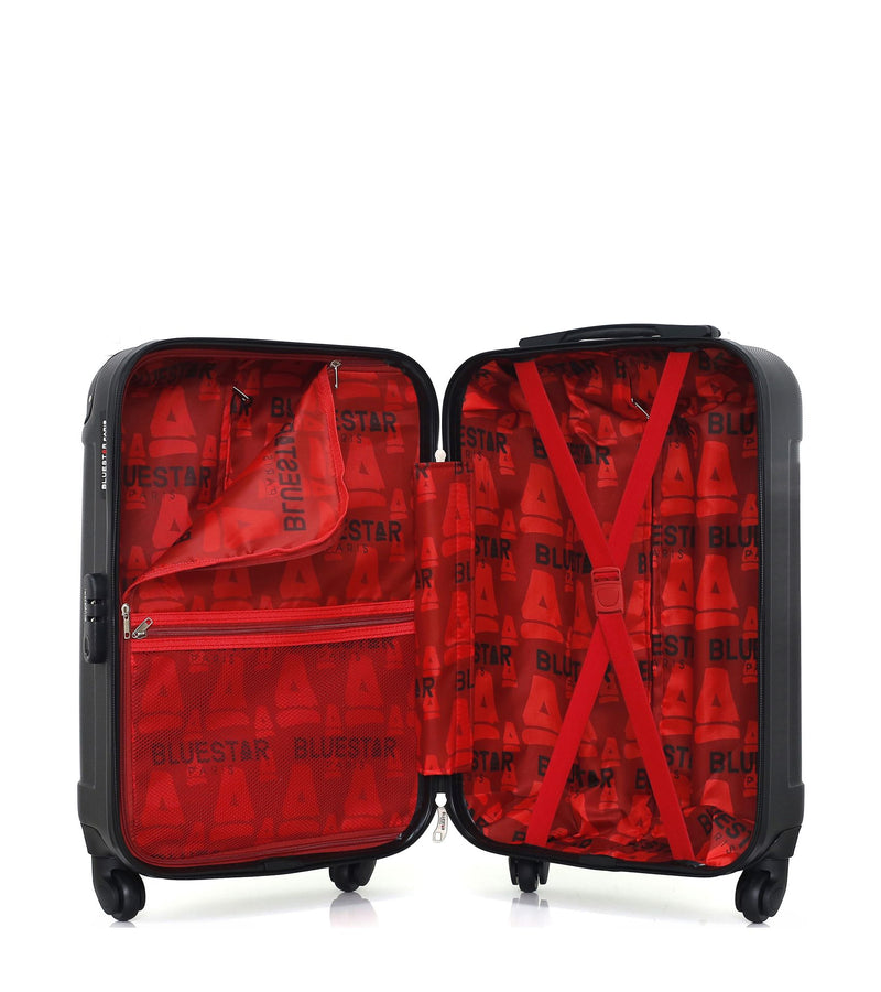 BLUESTAR - LOT DE 3 - Valises grand format, cabine et cabine XXS MADRID