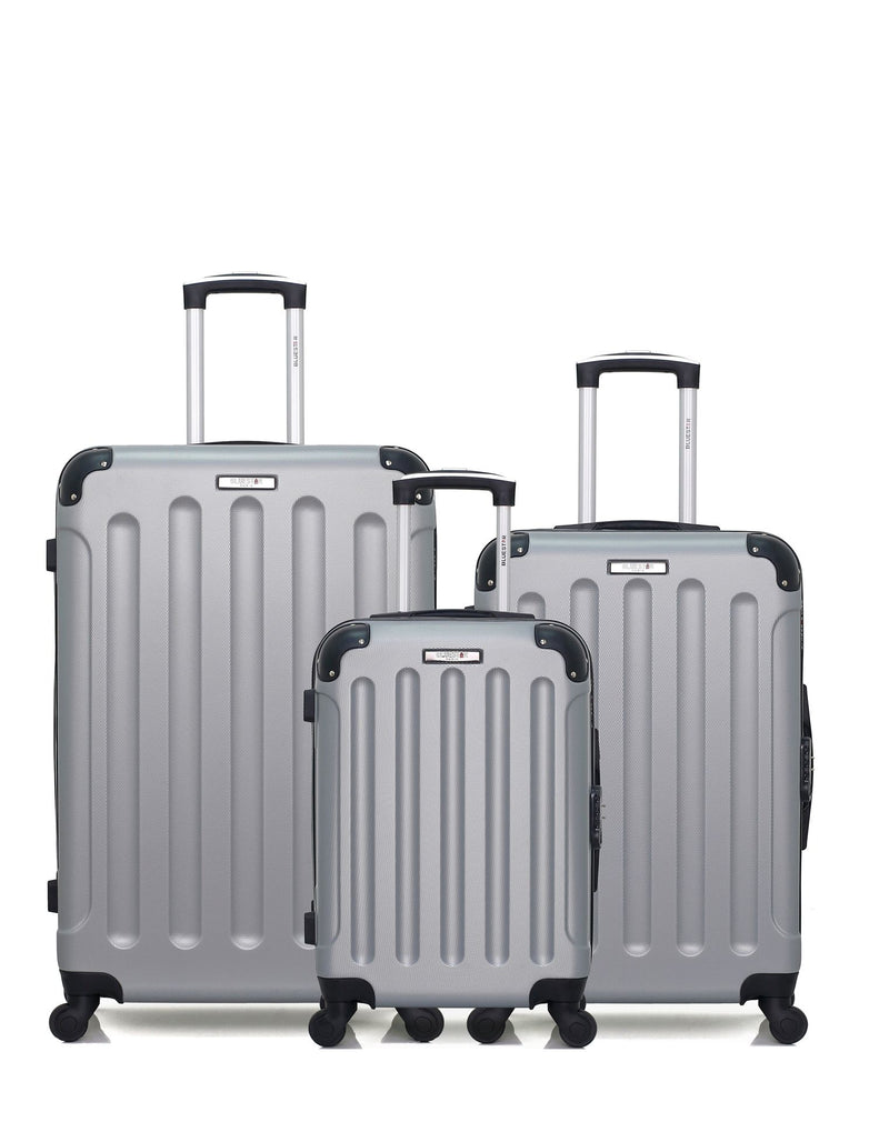 BLUESTAR - LOT DE 3 - Valises grand format, weekend et cabine MADRID