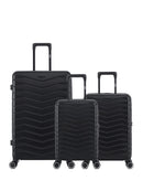 Lot de 3 Valises Rigides Grand Format, Cabine et Cabine XS SEATTLE