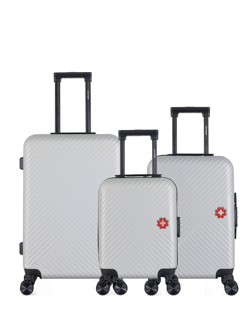 SWISS KOPPER - Lot de 3 - Valise weekend, valise cabine et valise cabine XXS SPIEZ