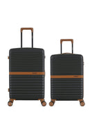 Lot de 2 Valises Rigides Week-end et Cabine BELAIR