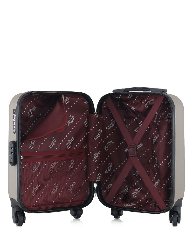 AMERICAN TRAVEL - Valise Cabine XXS BRONX 46 cm 4 Roues