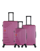 SWISS KOPPER - LOT DE 3 - Valise Grand Format, Valise Week-end et Valise Cabine RUTI