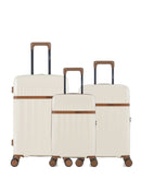 Lot de 3 Valises Rigides Taille Moyenne, Cabine et Cabine XS ZERMATT