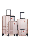 SWISS KOPPER - LOT DE 4 - Valise Grand Format, Valise Week-end, Valise Cabine et Vanity USTER