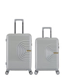 Lot de 2 Valises Rigides Taille Moyenne et Cabine CELIA