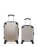 AMERICAN TRAVEL - LOT DE 2 - Valises cabine et cabine XXS BUDAPEST