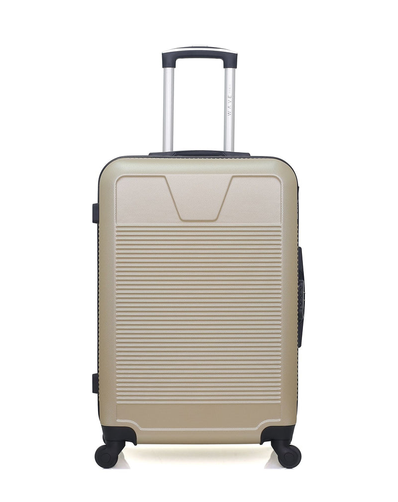 WAVE PARIS - Valise Weekend SELENGA 65 cm 4 Roues