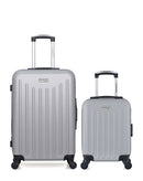AMERICAN TRAVEL - LOT DE 2 - Valise Week-end et Valise Cabine XXS BROOKLYN