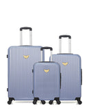 LPB LUGGAGE - LOT DE 3 - Valises grand format, weekend et cabine AGATA