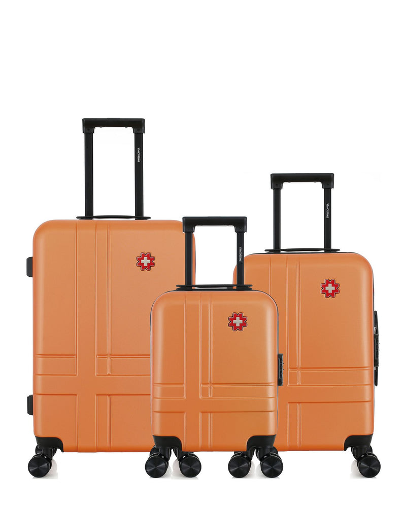 SWISS KOPPER - LOT DE 3 - Valise Week-end, Valise Cabine et Valise Cabine XXS USTER