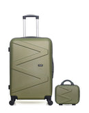 WAVE PARIS - Lot de 2 - Valises Grand Format et Vanity AMAZONE