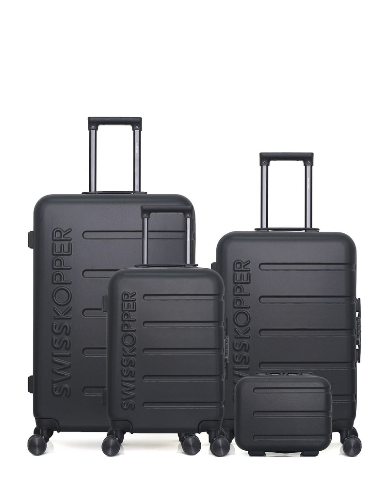 SWISS KOPPER - LOT DE 4 - Valises grand format, weekend, cabine et vanity AIGLE