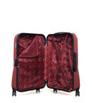 AMERICAN TRAVEL - LOT DE 2 - Valise Grand Format et Valise Cabine DC