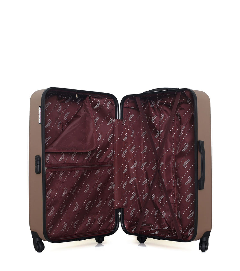 AMERICAN TRAVEL  -  Lot de 2  -  Valise grand format et valise weekend CHELSEA