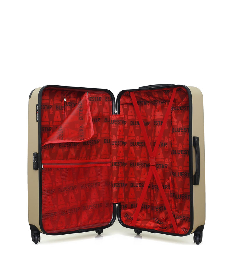 BLUESTAR - Set de 4 Valises BUCAREST-M 75 cm 4 Roues