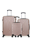 HERO - Lot de 3 - Valises grand format, weekend et cabine XXS LAGOS