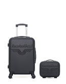 AMERICAN TRAVEL - LOT DE 2 - Valises cabine et vanity CHELSEA