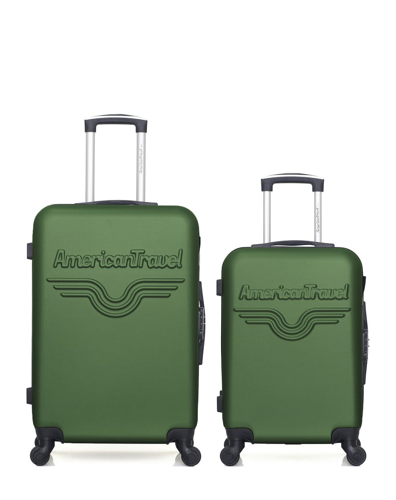 AMERICAN TRAVEL - Lot de 2 - Valises weekend et cabine CHELSEA