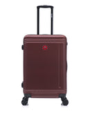 Lot de 2 Valises Rigides Taille Moyenne et Cabine GSTAAD
