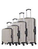 AMERICAN TRAVEL - Set de 4 Valises BRONX-M