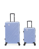 Lot de 2 Valises Rigides Grand Format et Cabine YELLOWSTONE