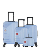 SWISS KOPPER - LOT DE 4 - Valise Week-end, Valise Cabine, Valise Cabine XXS et Vanity RUTI