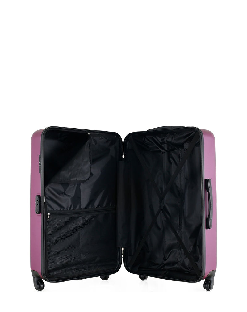 WAVE PARIS - Valise Grand Format ABS AMAZONE 4 Roues 75 cm