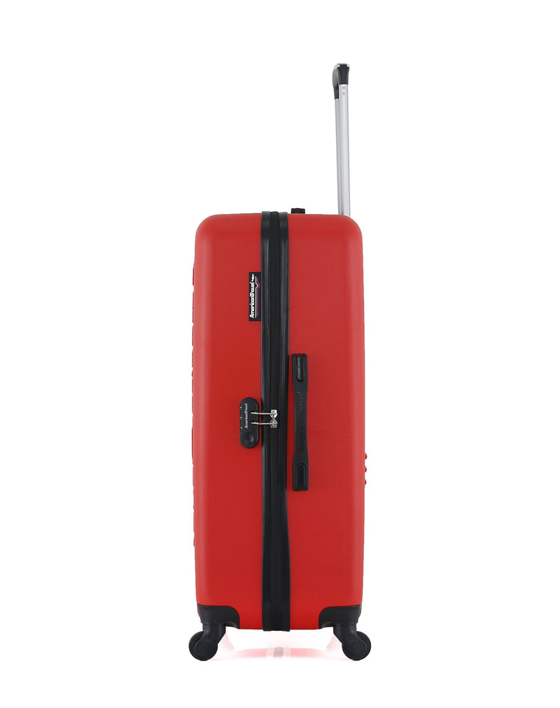 AMERICAN TRAVEL - Set de 4 Valises BRONX-M 75 cm 4 Roues