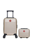 SWISS KOPPER - LOT DE 2 - Valise Cabine XXS et Vanity WIL
