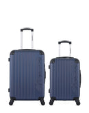 AMERICAN TRAVEL - Lot de 2 - Valises weekend et cabine BUDAPEST