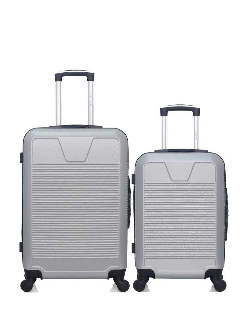 WAVE PARIS - Lot de 2 - Valise weekend et valise cabine SELENGA