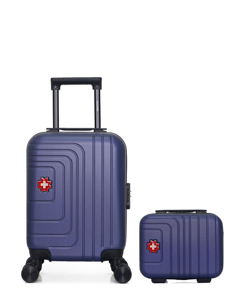 SWISS KOPPER - LOT DE 2 - Valises cabine XXS et vanity RUTI