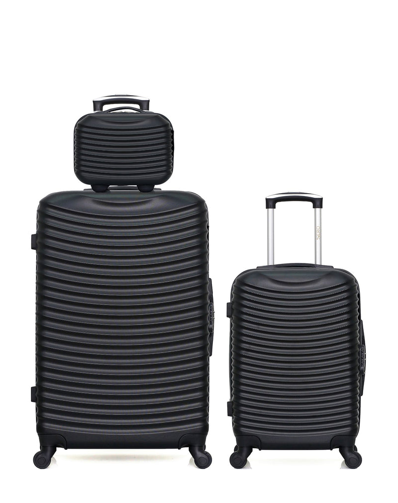 Lot de 3 - Valises grand format, cabine et vanity ETNA