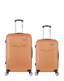 AMERICAN TRAVEL - Lot de 2 - Valises grand format et weekend DC