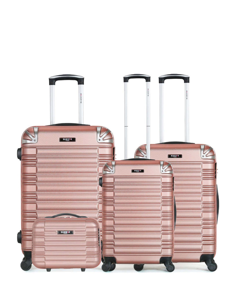 BLUESTAR - Set de 4 Valises LIMA-C 75 cm 4 Roues