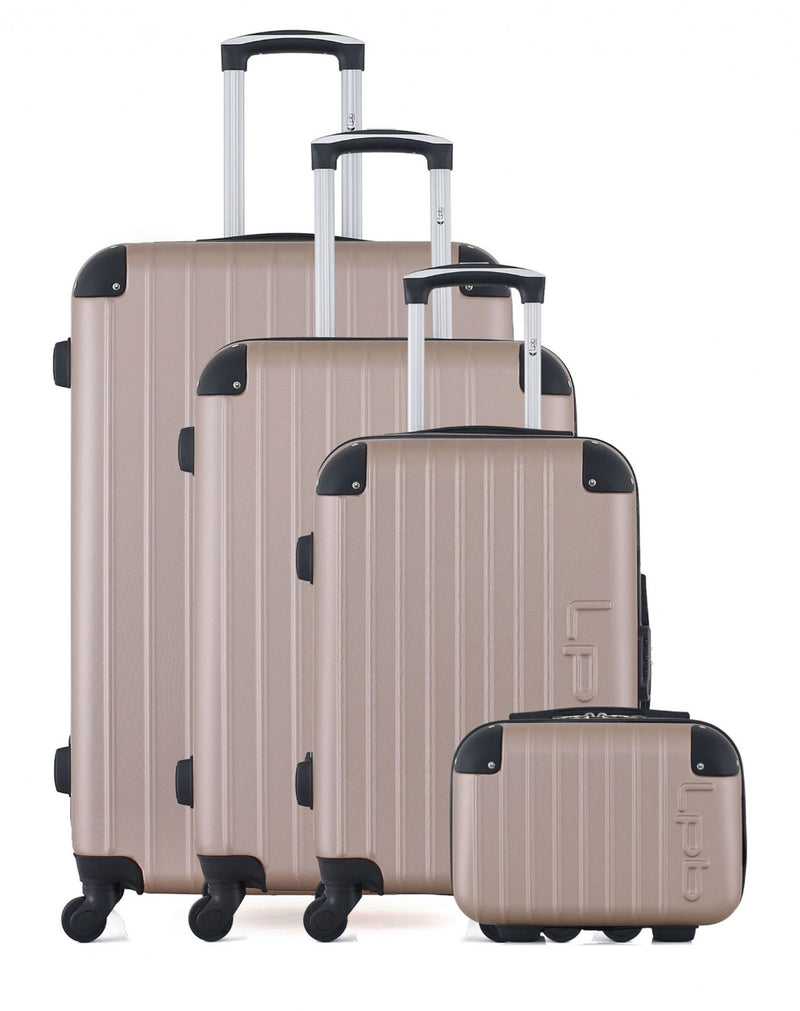 LPB LUGGAGE - Set de 4 Valises HAMBOURG-C 75 cm 4 Roues