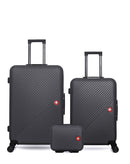SWISS KOPPER - LOT DE 3 - Valise Grand Format, Valise Week-end et Vanity SPIEZ
