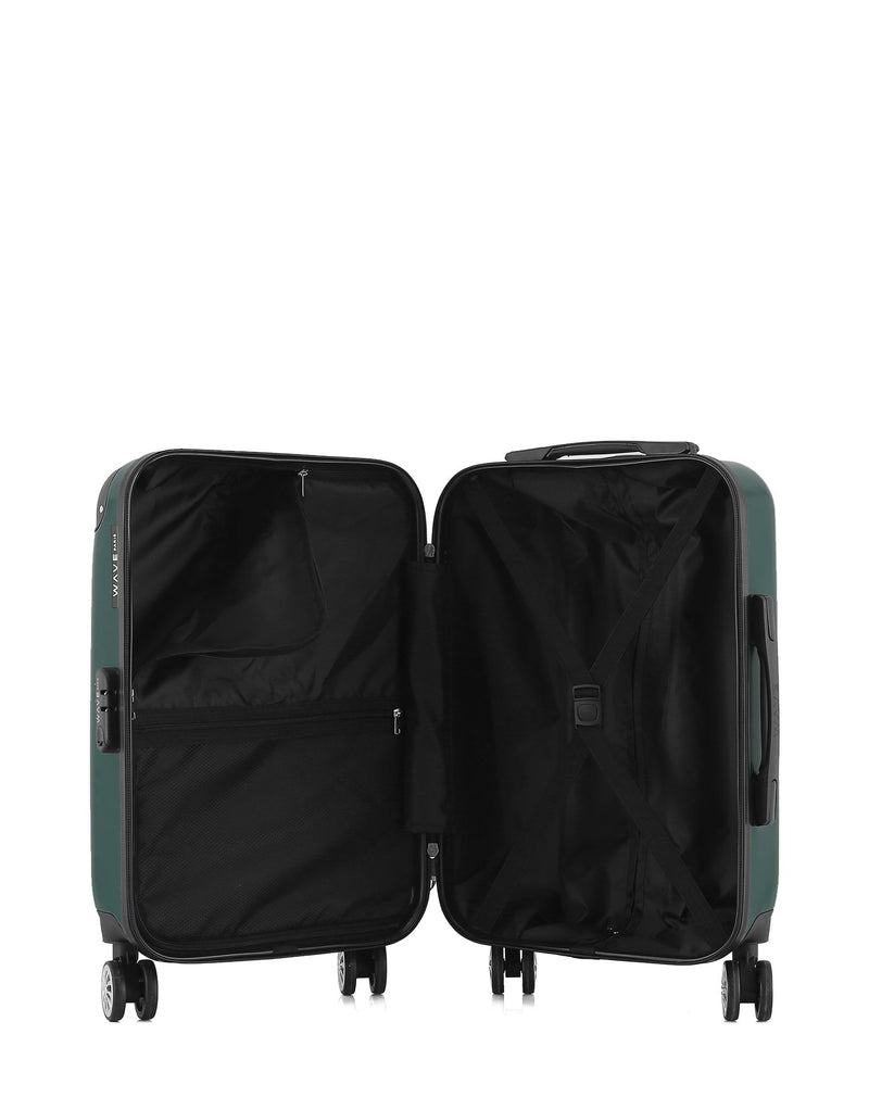 WAVE PARIS - Valise Cabine ABS/PC DENALI  4 Roues 55 cm