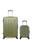 AMERICAN TRAVEL - LOT DE 2 - Valises grand format et cabine XXS BRONX