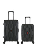 Lot de 2 Valises Rigides Taille Moyenne et Cabine XS ODEON